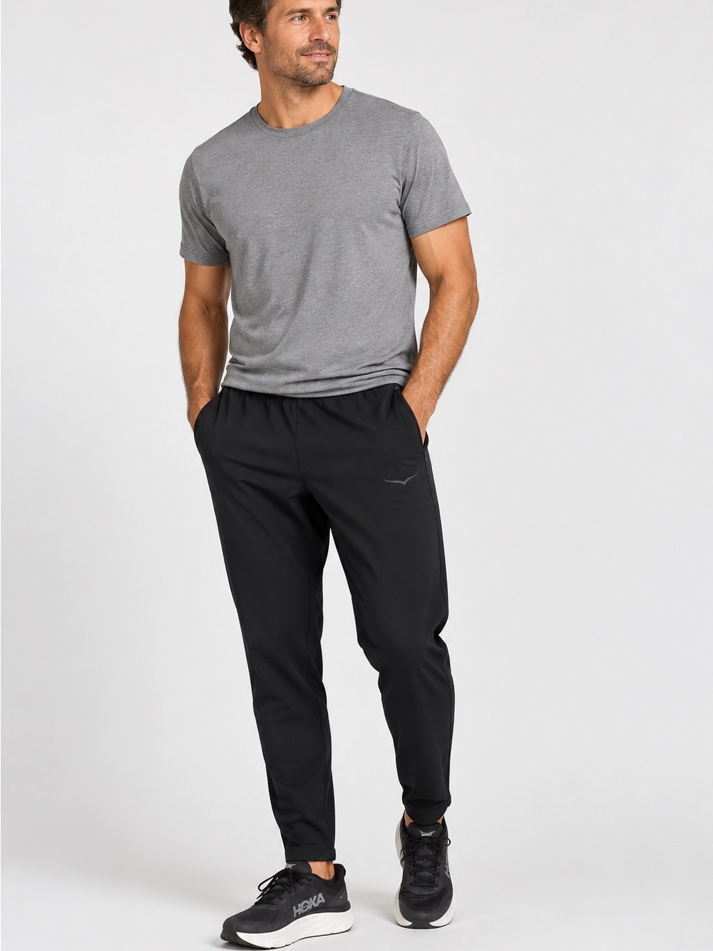 HOKA Men’s Performance Jogger Pants Black Size Medium